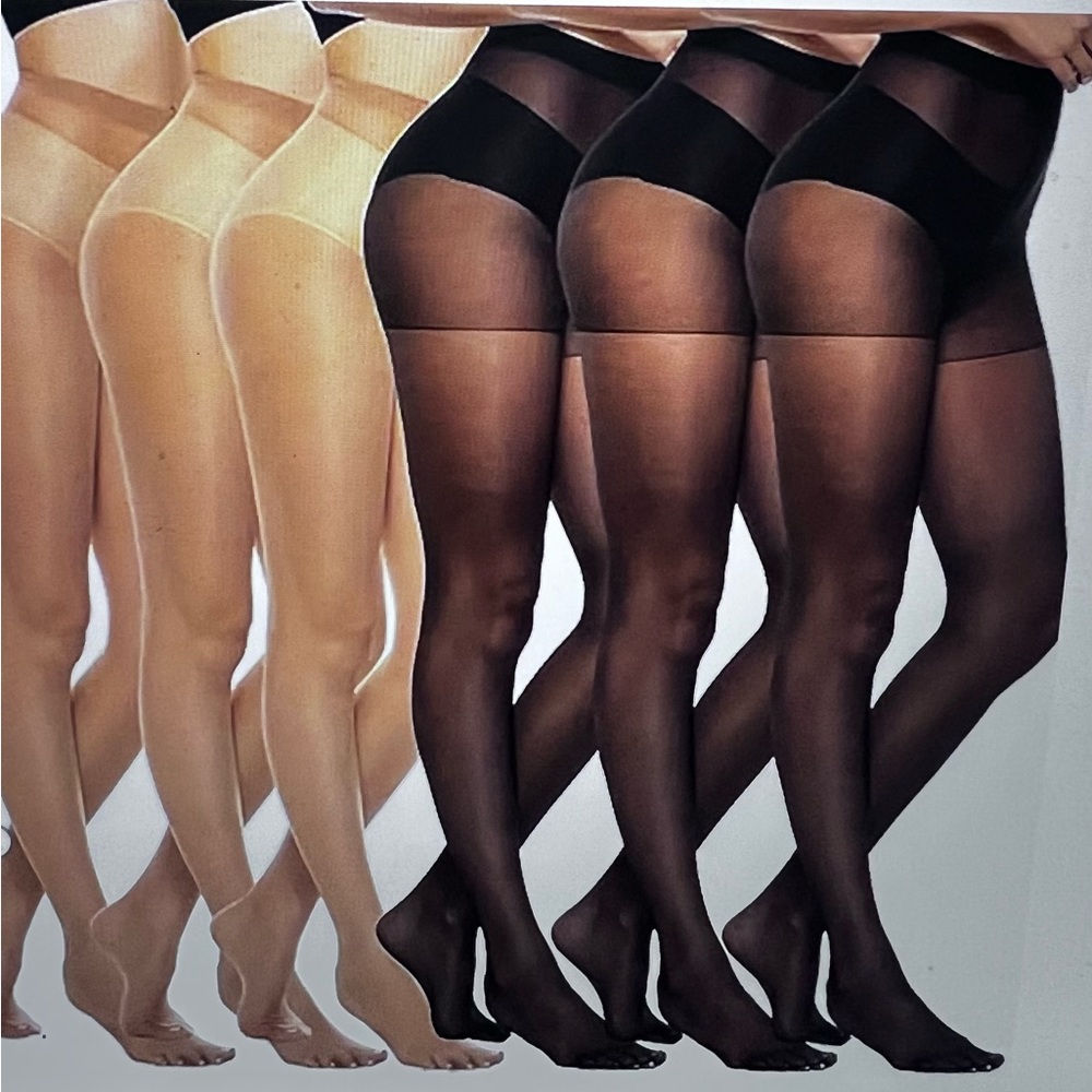 Pack of 6 pantyhose brand new
